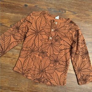 Kate Quinn long sleeve Henley - Size 5Y